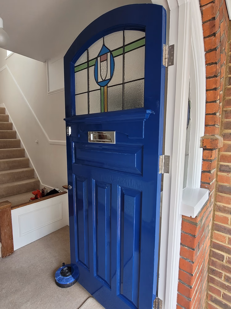 Front Door High Gloss in Oxford Blue, photo 2 of 24