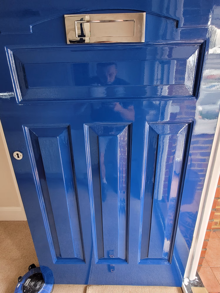 Front Door High Gloss in Oxford Blue, photo 4 of 24