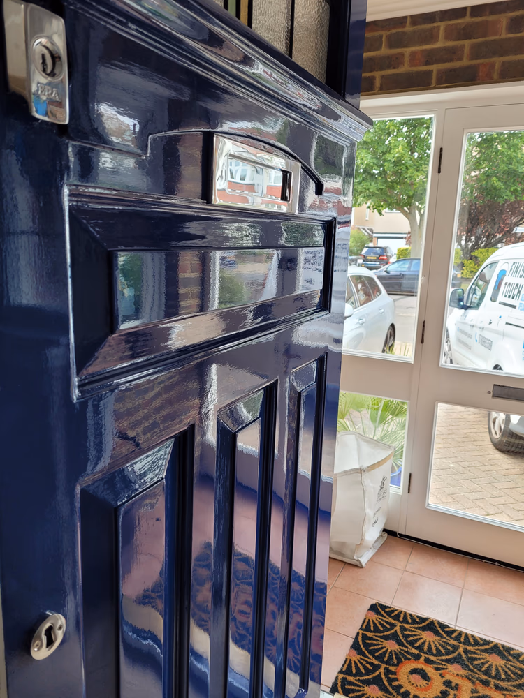 Front Door High Gloss in Oxford Blue, photo 6 of 24