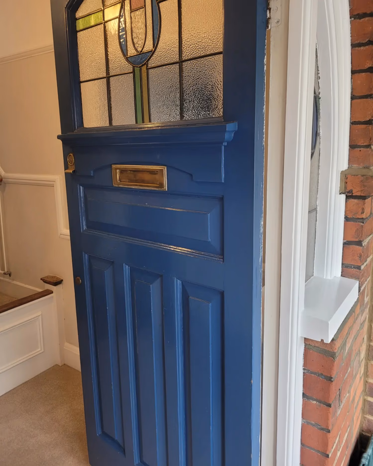 Front Door High Gloss in Oxford Blue, photo 8 of 24