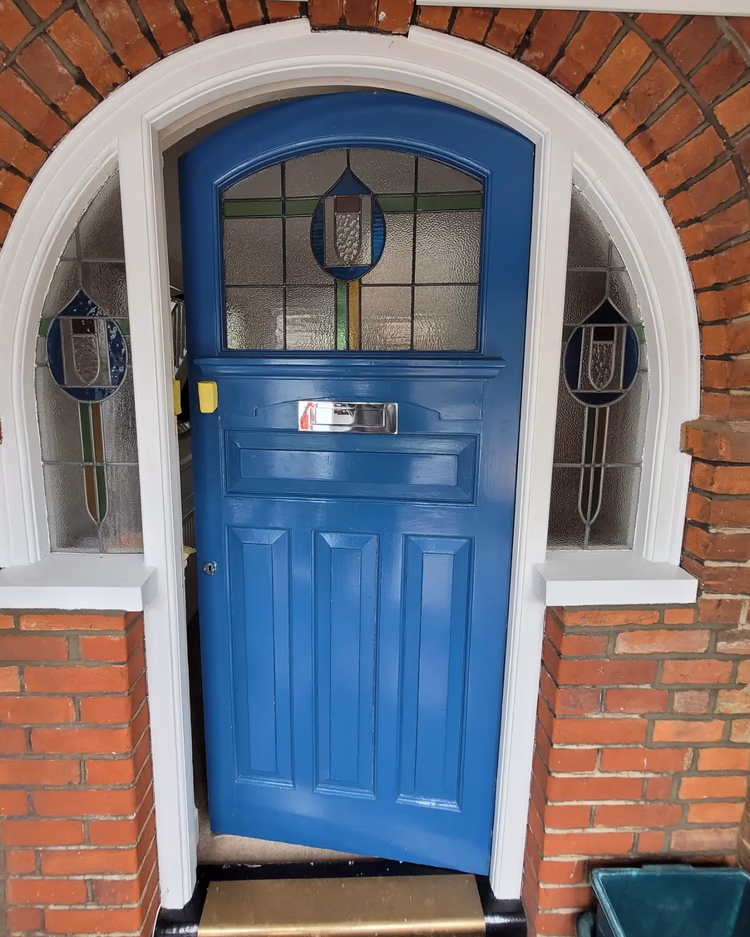 Front Door High Gloss in Oxford Blue, photo 9 of 24