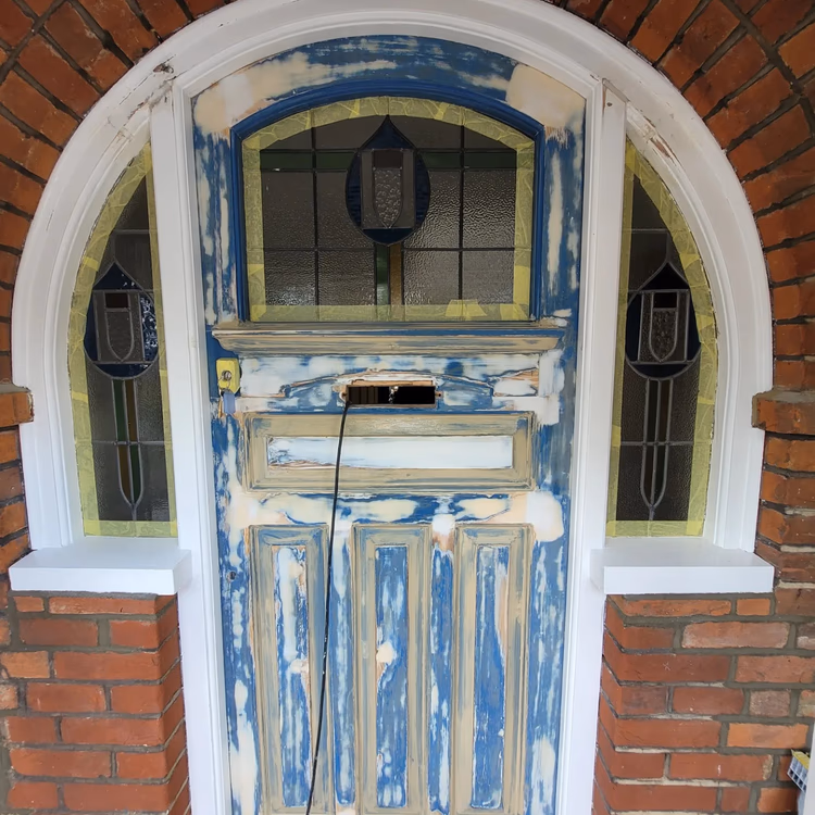 Front door project, photo 3