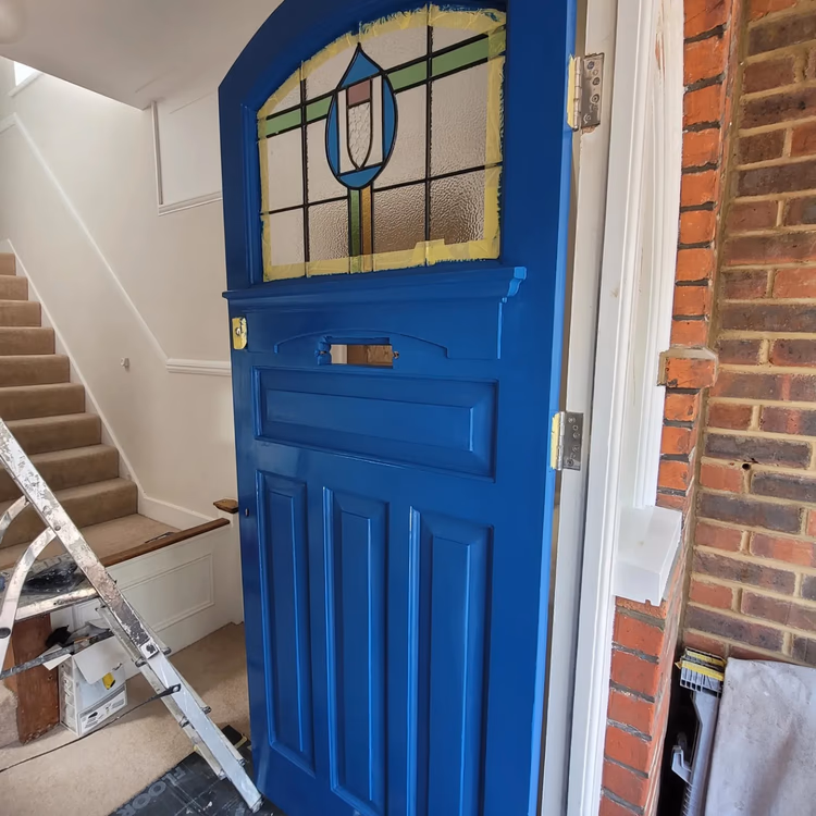 Front Door High Gloss in Oxford Blue, photo 14 of 24