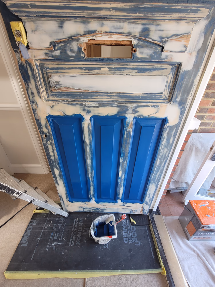 Front Door High Gloss in Oxford Blue, photo 16 of 24
