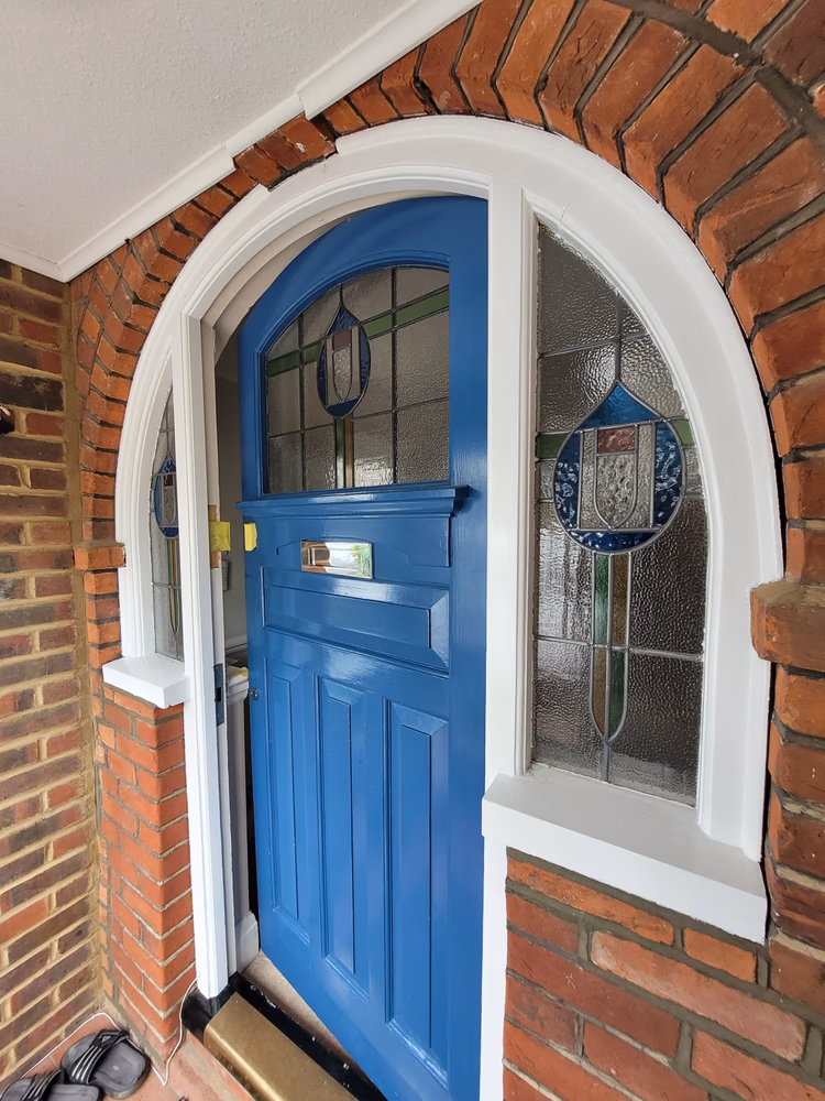 Front door project, photo 2