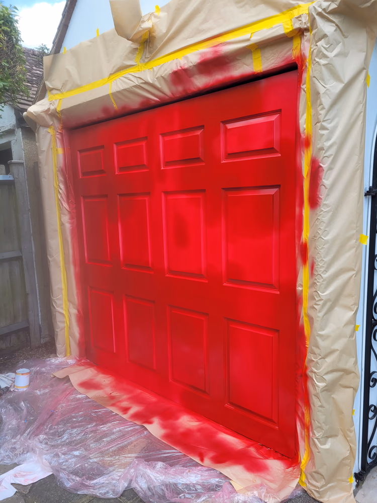 Garage spray project, photo 3