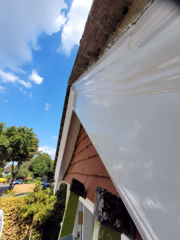 Restoration of original wooden porch, photo 2 of 62