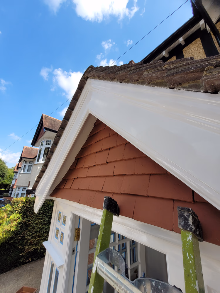 Restoration of original wooden porch, photo 3 of 62