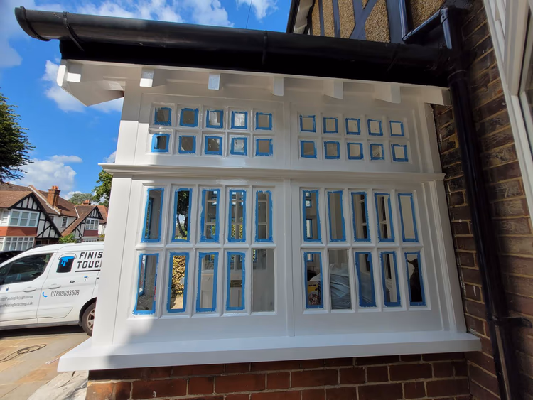 Restoration of original wooden porch, photo 7 of 62