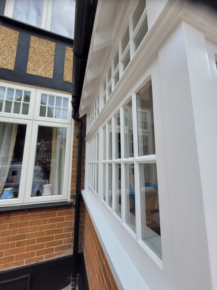 Restoration of original wooden porch, photo 13 of 62