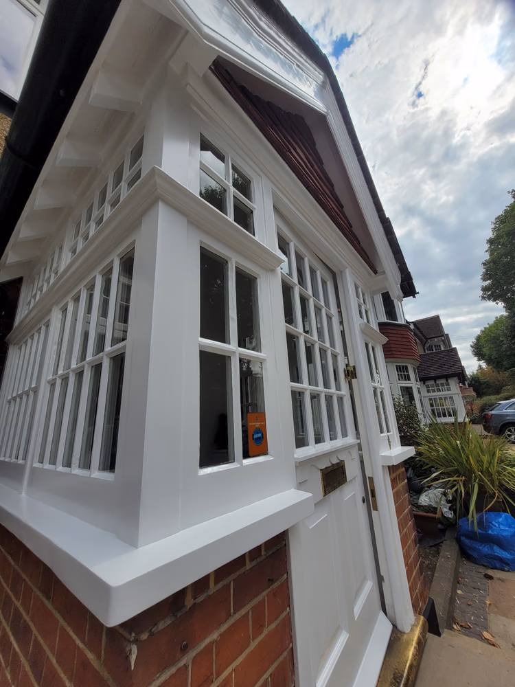 Restoration of original wooden porch, photo 15 of 62