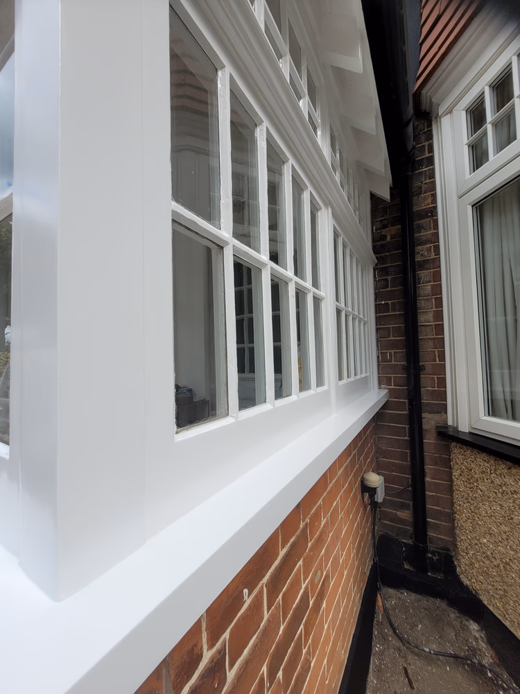 Restoration of original wooden porch, photo 17 of 62