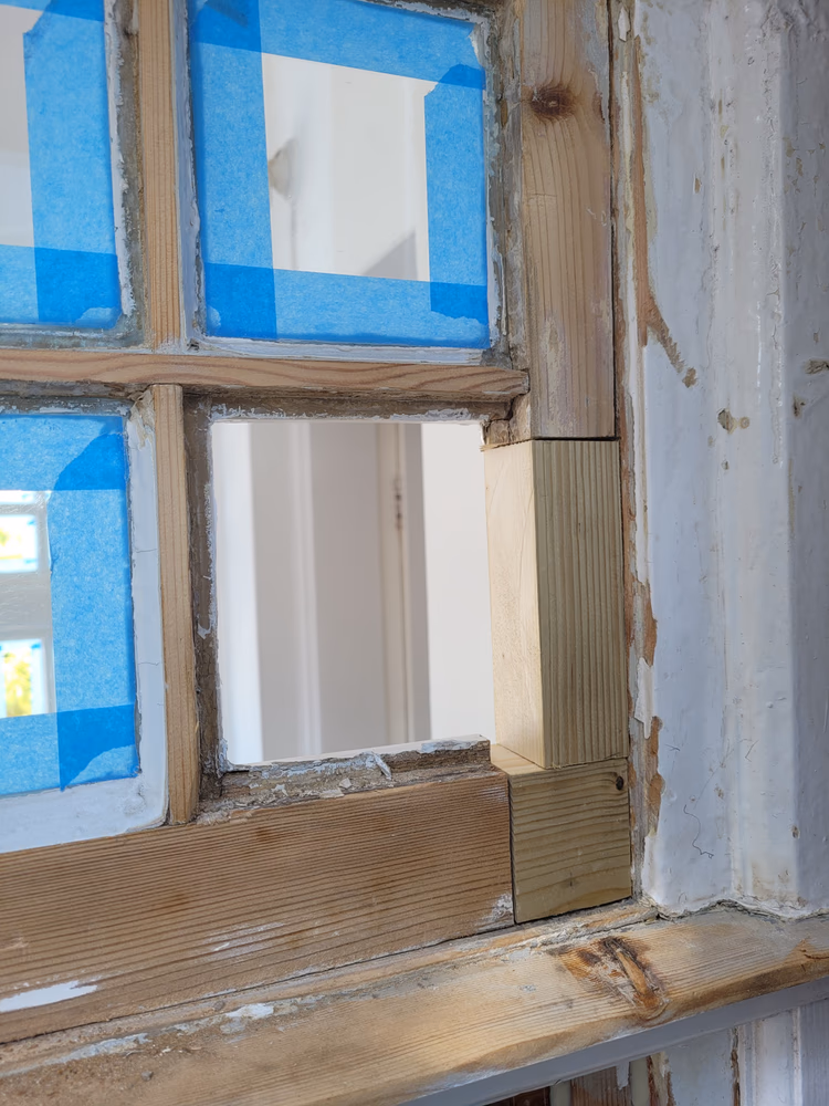 Restoration of original wooden porch, photo 22 of 62