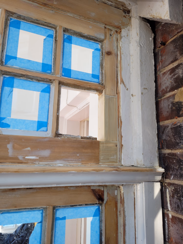 Restoration of original wooden porch, photo 28 of 62