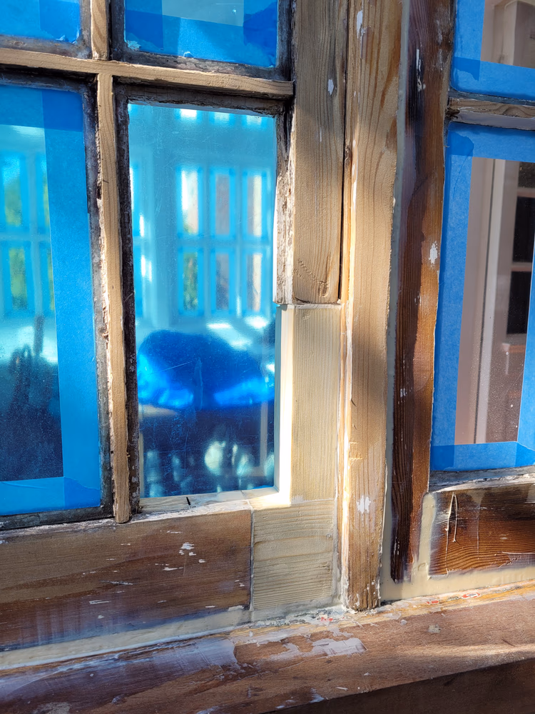 Restoration of original wooden porch, photo 29 of 62