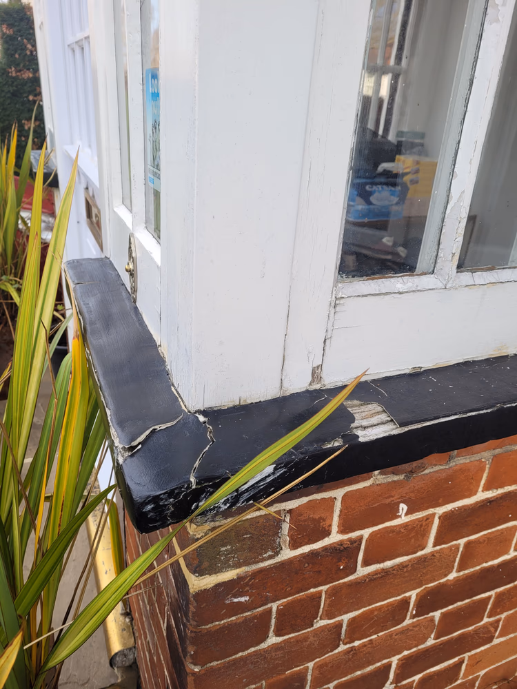 Restoration of original wooden porch, photo 42 of 62