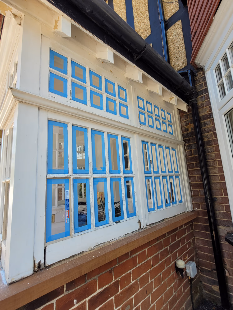 Restoration of original wooden porch, photo 53 of 62