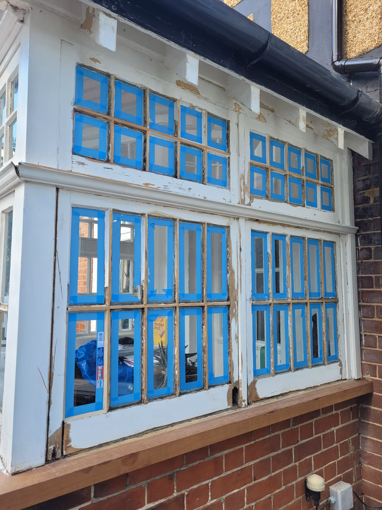 Restoration of original wooden porch, photo 57 of 62
