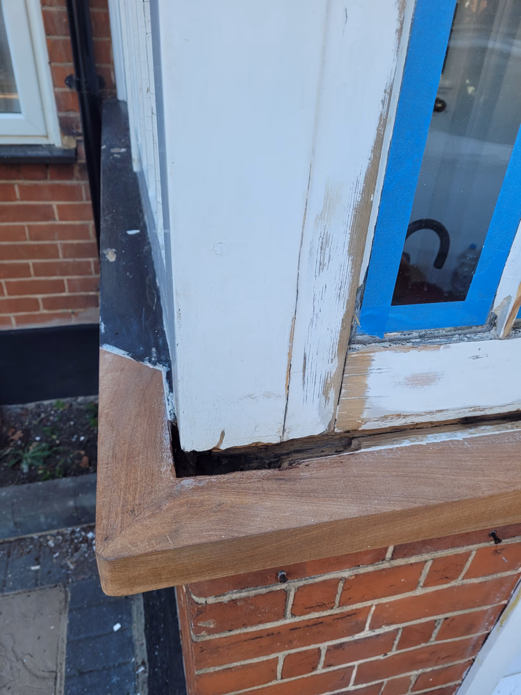 Restoration of original wooden porch, photo 59 of 62