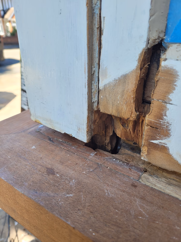 Restoration of original wooden porch, photo 61 of 62